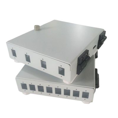 Mini Wall Mounting Box Clamshell FTTD / FTTH Optic Termination Box DSL