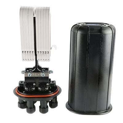 FTTH Dome Type Closure Aerial Fiber Optic Joint Enclosure 6 Port 240 Cores