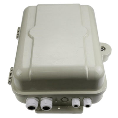 Pemisah PLC Serat Optik LGX 1x32 SMC+ABS Simpleks / Dupleks Abu-abu