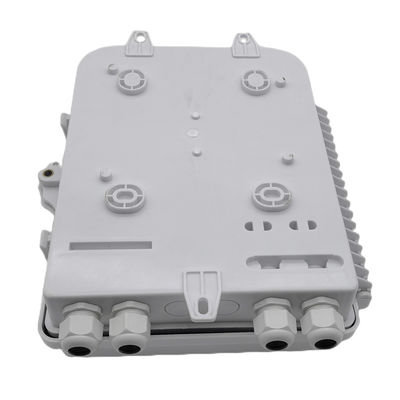 Kotak Splitter Serat Optik Putih LC 1x16 PLC Splitter Wall Mount
