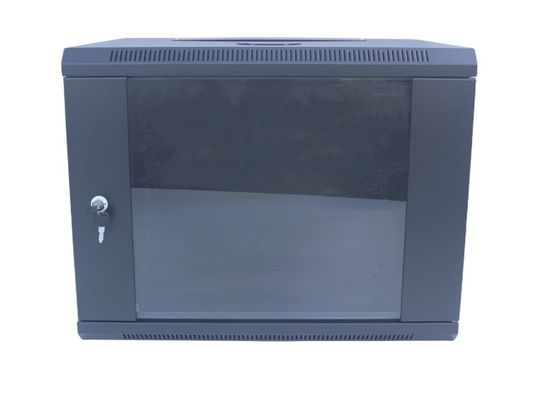 9U Server Rack Cabinet 19&quot; Wall Mount Removable Black Data Cabinet/Network Rack