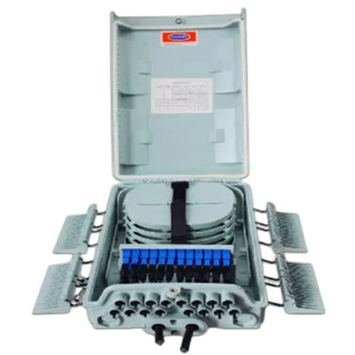 120F Fiber Optic Terminal Box Wall Mount 16Port Aerial Hanging