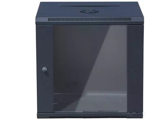 IP20 Wall Mount Rack Enclosure Peralatan Rak Server PDU 15U