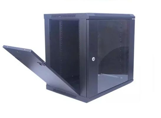 IP20 Wall Mount Rack Enclosure Peralatan Rak Server PDU 15U