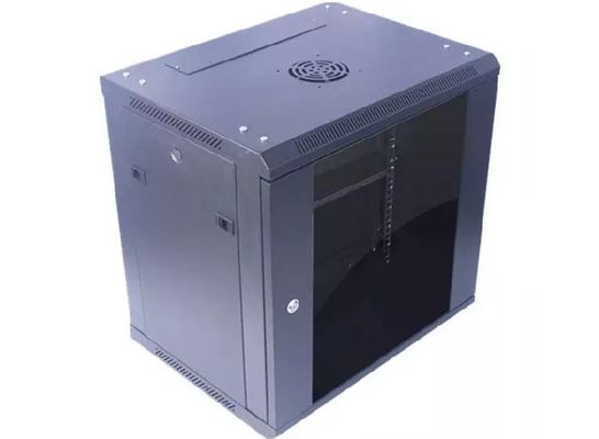 IP20 Wall Mount Rack Enclosure Peralatan Rak Server PDU 15U