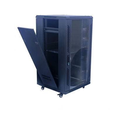 Kabinet Rak Server 19 Inci Kabinet Server Berdiri Lantai 22U IP20