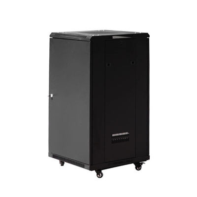 Kabinet Rak Server 27U Lantai Jaringan Berdiri Kabinet Data IP20
