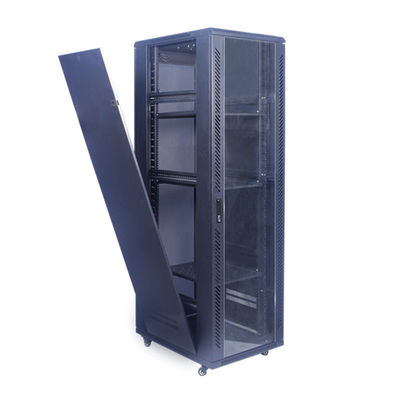 PDU Server Rack Cabinet Floor Stand SPCC 42U 600 * 1000 * 2000MM