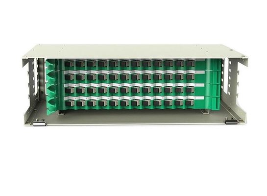 ODF 48 Port SC Fiber Patch Panel Rack Mount Multimode 48 Core