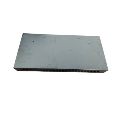 24 Port Rack Mount Fiber Termination Box Patch Panel ODF 24 Cores