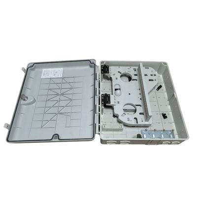 48Cores Kotak Terminal Serat Optik Luar Tahan Air OTB Dengan Plat Adaptor