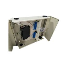 24-48 Fiber Count Panel Fiber Optic Patch Panel SC/LC Jenis konektor