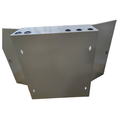 Metal Wall Mount Fiber Enclosure 72 Core Dengan 2 Pintu Dan Kunci Ganda