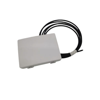Black Fiber Termination Boxes Desain persegi 6 Port Tersedia